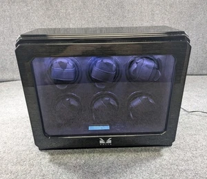 VOLTA Roadster 6 Uhrenbeweger Holzbox beleuchtet - Bild 1 von 7