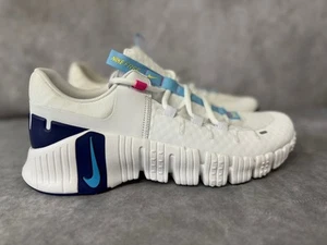 Talla 11 - Nike Free Metcon 5 Blanco Acuario Azul - Imagen 1 de 5
