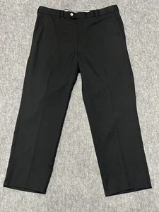 Pantalones chinos Peter Millar para hombre 36/28 negros absorbentes rendimiento golf EB7& - Imagen 1 de 10