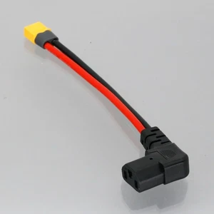 IEC320 C13 Female to XT60 Male E-Bike Battery Box Adapter 10AWG 5" Charging Wire - Picture 1 of 3