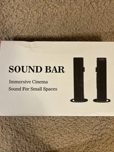 Sound Bar, 100W Sound Bar for Smart TV, 5.3 Bluetooth Sound Bar 2 in 1 Detach... - Picture 1 of 16