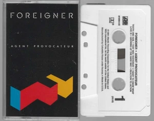 Foreigner Agent Provocateur (Cassette, 1984 Atlantic) No Bar Code) VG- VG+ - Picture 1 of 3