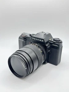Pentax A3000 Date - Camera Set W Saitex MC 135mm F2.8 Lens — TESTED & WORKING ✅ - Picture 1 of 7