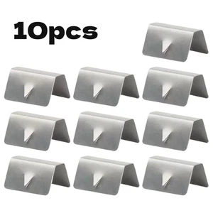 10Pcs Heko G3 SNED Clamps for Car Windscreen Rain Shield Slot Metal Fixing Clips - Picture 1 of 8