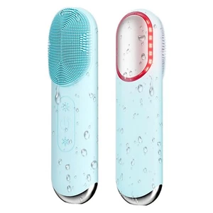 Facial Cleansing Brush, Silicone Face Scrubber, Electric Face Brushes for Cle... - Picture 1 of 8