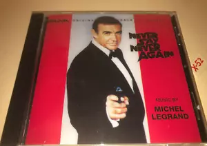 James Bond 007 Never Say Never Again CD soundtrack Michel LeGrand Sean Connery - Foto 1 di 4