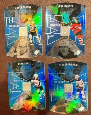 2023-24 UD Extended Series - SPx Holoview Insert Set Builder #1-50! You Pick! - Image 1 of 4
