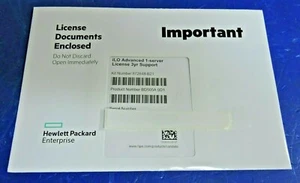 Neuf HPE BD505A 0D1 HP Oit Avancé Serveur Licence 3Yr Support 872648-B21 Scellé - Picture 1 of 4