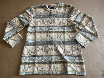 Túnica ou jaqueta SAG HARBOR DRESS.  Leve.  Manga longa. Botão para cima. - Imagem 1 de 4