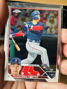 MASATAKA YOSHIDA BOSTON RED SOX 2023 TOPPS CHROME ROOKIE CARD #167 RC - Picture 1 of 1