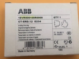 ABB CT-ERD.12 E234 EINSCHALTVERZÖGERUNGSZEITRELAIS E234 CT-ERD - Bild 1 von 3