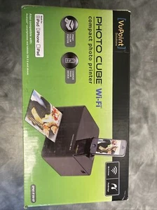 Brand New VuPoint Solutions Photo Cube Wi-Fi Compact Photo Printer - Picture 1 of 1