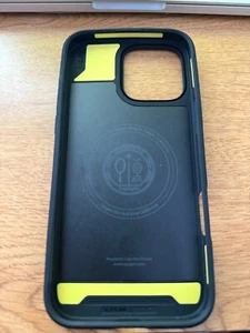 Coque téléphone iPhone 16 Pro Max Spigen Rugged Armor MagFit noir mat boîte ouverte - Photo 1 sur 2