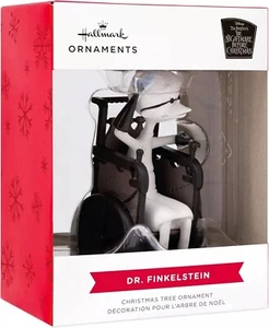 Hallmark Dr Finkelstein Nightmare before Christmas Ornament Red Box Disney - Picture 1 of 1