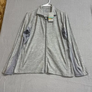 Page & Tuttle Heather Colorblock Layering Jacket Womens Size L  Casual Athletic - Picture 1 of 2
