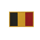 3D Rubber Belgium Belgien Belgie Belgique Armée Leger Fahne Flagge 8x5cm #16253