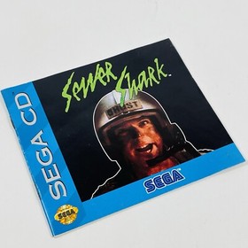 Sega CD 1993 Sewer Shark Video Game Instruction Manual