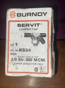 Burndy KS34 500 MCM Servit Copper Tap Conductor - Picture 1 of 3