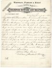 1880 WHITELEY FASSLER KELLY CHAMPION MOWERS REAPERS BOSTON MA TOWNSEND MA LETTER
