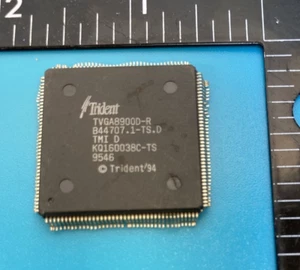 Trident TVGA8900D-R, Video Graphics Chip Set, 1MB ISA  TM2265D - Picture 1 of 5