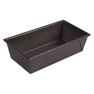 1-1/2 lb. "Sartén de pan, 10""L x 5""W x 3""H, acero aluminizado (6 cada una) - Imagen 1 de 1