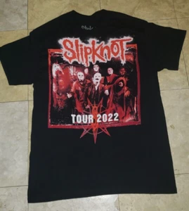 Camiseta de concierto Slipknot 2022 North American Tour para hombre talla: M negra S/S - Imagen 1 de 9
