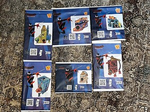 2023 Burger King New SPIDERMAN ACROSS THE SPIDER VERSE COMPLETE SET 6 Of 6