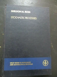 Stochastic processes by Sheldon M. Ross, h/c, English edit.,USA, 1983. gb3 - Imagen 1 de 8