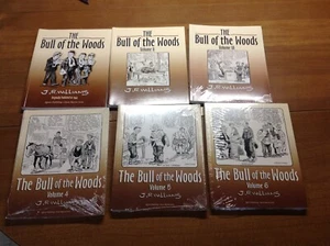 The Bull of the Woods Volume 1- 6  set of 6 - Unknown Binding - VG  some sealed - Picture 1 of 2