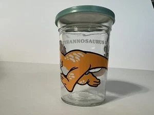 Tarro de gelatina Welch's de colección vaso Tyrannosaurus Rex T-Rex dinosaurio 1988 nuevo de stock - Imagen 1 de 20