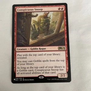 MTG - Conspicuous Snoop - Core Set 2021 - Regular Rare #139 NM 1x - Bild 1 von 2