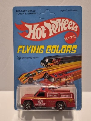 Hot Wheels Redlines Flying Colors Escuadrón de Emergencia Como Nuevo En la Tarjeta Foto 1 de 4