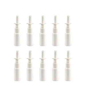  10 Pcs Plastic Nose Bottle Spray Applicator Mini Travel Portable - Picture 1 of 11