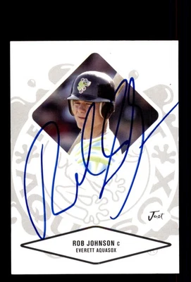 Signed Baseball Card Auto Rob Johnson 2004 Justifiable #38 - Image 1 of 2