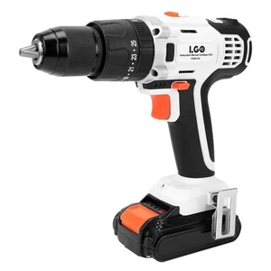 20V Cordless Drill Driver with Impact, 25+1+1 Torque Setting, 1/2 Inch, 2 Spe... - Bild 1 von 5