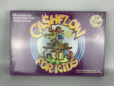 Cashflow For Kids Board Game Rich Dad Poor Dad Kiyosaki 2017 Brand New Sealed - Image 1 of 3