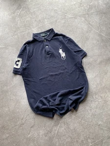 Polo Ralph Lauren Big Pony #3 de Colección Años 90 Polo Chief Keef Azul Talla M - Imagen 1 de 12