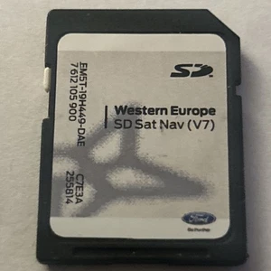 Original Ford MFD Sony SD Karte Kuga Focus Fiesta Navi Map V7 EM5T-19H44-DAE - Bild 1 von 2
