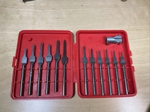 Craftsman Vintage 13 Piece Spade Bit Set - Picture 1 of 8