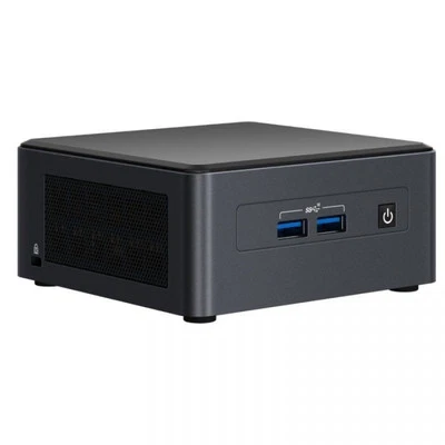Intel BXNUC11TNHi50L00 Mini PC 1135G7 4.20GHz 8GB RAM DDR4 256GB SSD Windows10 - Image 1 of 3