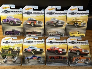 2018 Hot Wheels Chevrolet 100 Years Trucks 1918-2018 Full Set Of 8 NIP RARE HTF - Picture 1 of 12