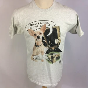 Vintage TACO BELL Yo Quiero Chihuahua Dog T Shirt Grunge Surf Skate Distressed - Picture 1 of 1