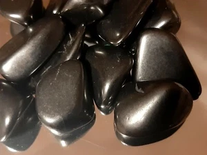 SHUNGITE XL Lucidata per protezione nero ELETTROMAGNETICA cristallo Guarigione - Picture 1 of 4