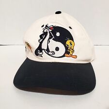 VTG Vintage Looney Tunes Snapback Hat Sylvester & Tweety Yin Yang 1996
