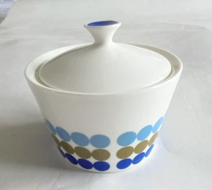 Royal Tuscan Aqua Fine Bone China Lidded Sugar Bowl Perfect Condition - Picture 1 of 5