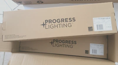 2 pk Progress Lighting Progress Led P730011-030-30 WHITE (23 3/4" x 3" x 6 1/8") - Image 1 of 4