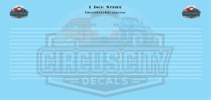 1 Inch White Stripes 1:87 HO Scale - Bild 1 von 1