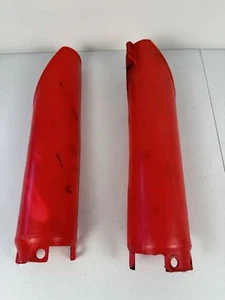 1994 HONDA CR125R CR250R CR500R FRONT LEFT RIGHT FORK GUARDS SHIELDS COVERS - Bild 1 von 6