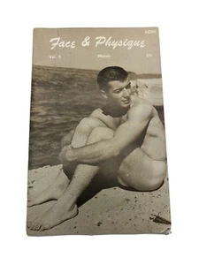 Face & Physique March 1963 Vol. 5 Gay Male Beefcake Magazine - Picture 1 of 4