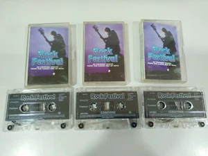 Rock Festival Volume 2-3-4 Steppenwolf Traffic - 3 X Cinta Cassette - Picture 1 of 7
